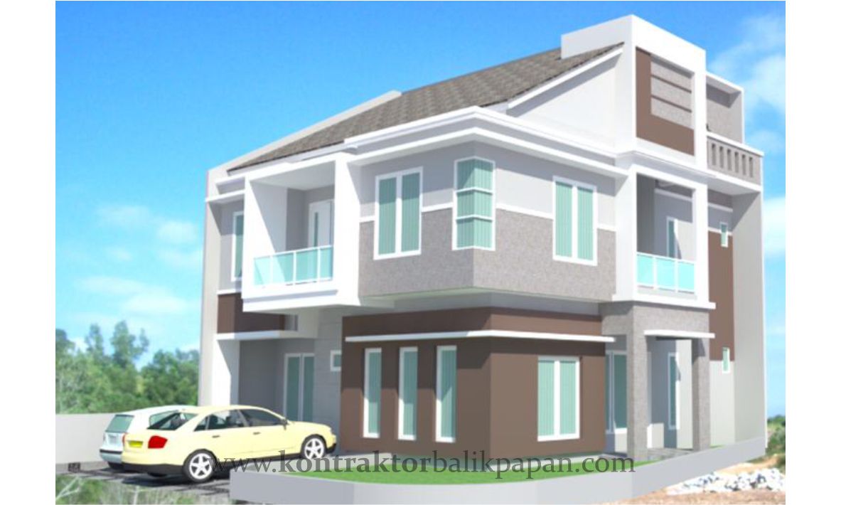 Jasa Desain Bangun Rumah 2 Lantai Mr. A.Dullen de Tulipe Regency - Arsitek Kontraktor Balikpapan 01