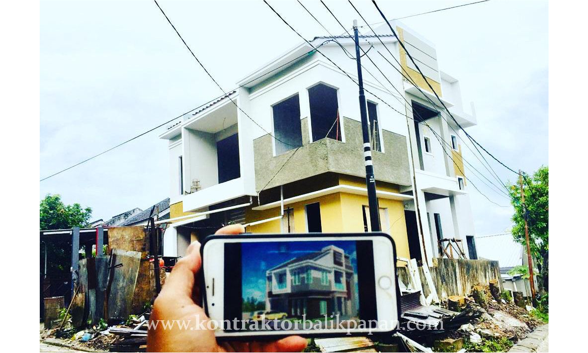 Jasa Desain Bangun Rumah 2 Lantai Mr. A.Dullen de Tulipe Regency - Arsitek Kontraktor Balikpapan 02