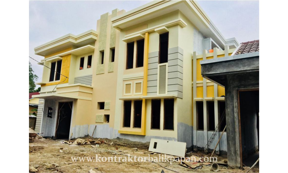 Jasa Desain Bangun Rumah 2 Lantai dan Pool Mr.Christian J Telindung - Arsitek Kontraktor Balikpapan 04