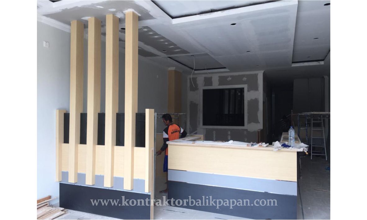 Jasa Desain Interior Pelaksanaan Kantor Bp.Hangky Ribowo - Arsitek Kontraktor Balikpapan 06