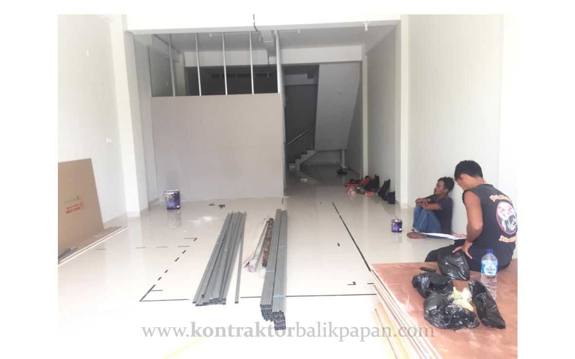 Jasa Desain Interior Pelaksanaan Kantor Bp.Hangky Ribowo - Arsitek Kontraktor Balikpapan 07