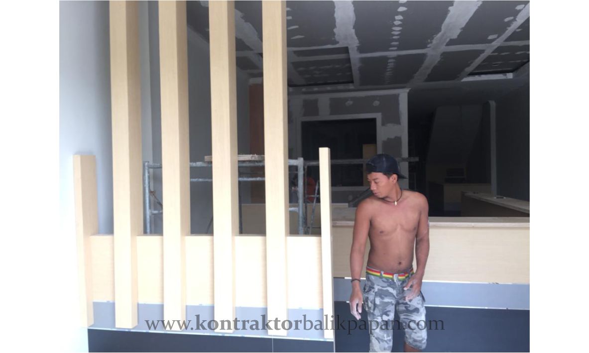 Jasa Desain Interior Pelaksanaan Kantor Bp.Hangky Ribowo - Arsitek Kontraktor Balikpapan 10