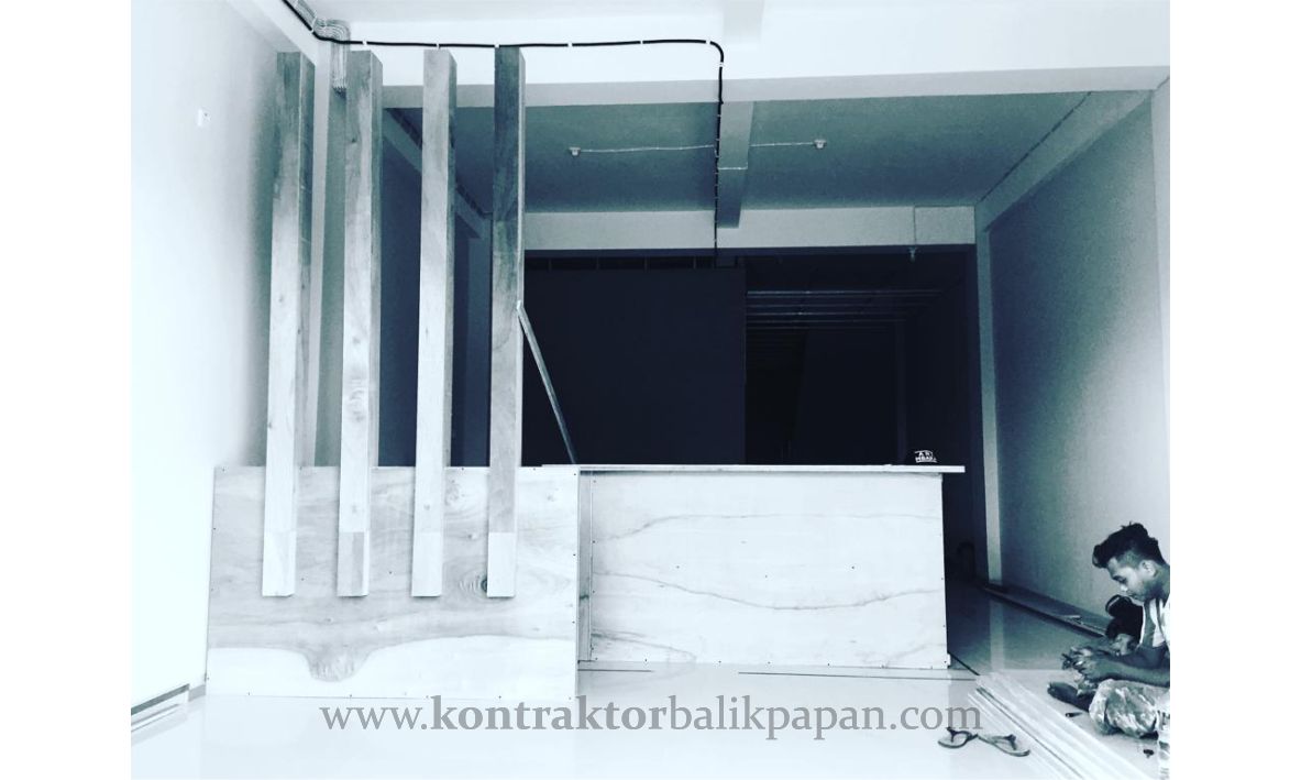 Jasa Desain Interior Pelaksanaan Kantor Bp.Hangky Ribowo - Arsitek Kontraktor Balikpapan 12